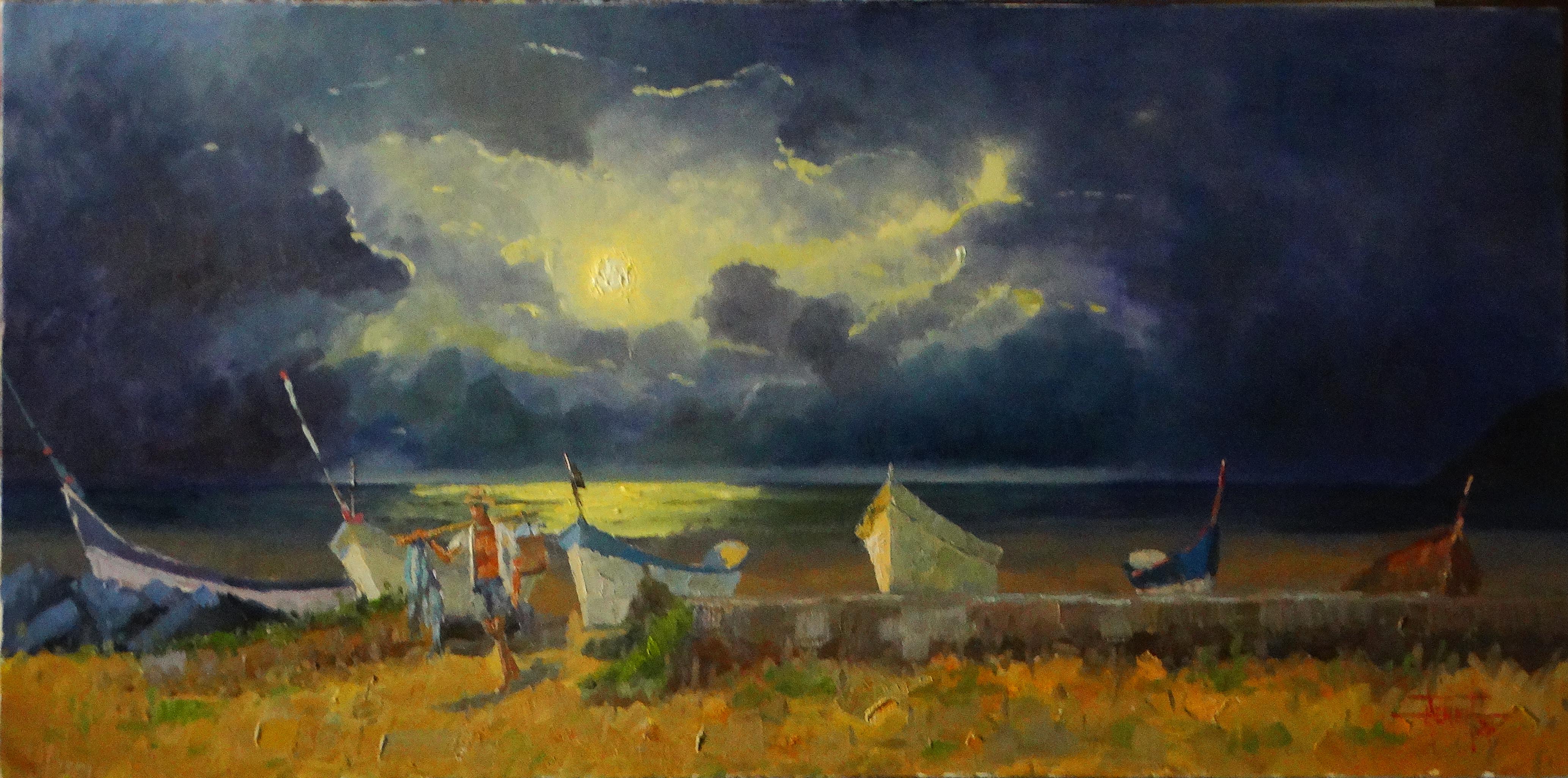 Prainha dos pescadores - Noite